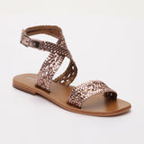 Abitha sandales en cuir