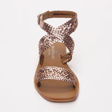 Abitha sandales en cuir