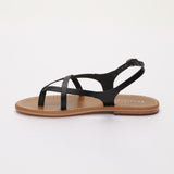 ADARSHA sandales entre-doigts en cuir