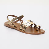 AGNES sandales entre-doigts en cuir