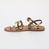 AGNES sandales entre-doigts en cuir