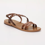 Agrata sandales en cuir
