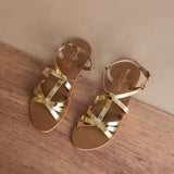 Aishwarya sandales en cuir