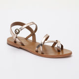 AKALKA sandales entre-doigts en cuir