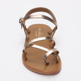 AKALKA sandales entre-doigts en cuir