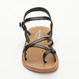 AKALKA sandales entre-doigts en cuir
