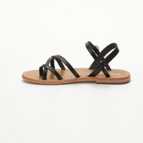 AKALKA sandales entre-doigts en cuir