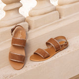 Chadna sandales en cuir