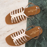 CHAMPAKMALA sandales en cuir