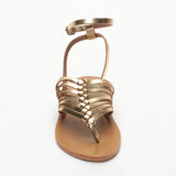 CHANDALINI sandales entre-doigts en cuir