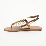 CHANDALINI sandales entre-doigts en cuir
