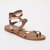 CHANDHINI sandales entre-doigts en cuir
