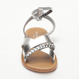 CHANDIMAL sandales en cuir