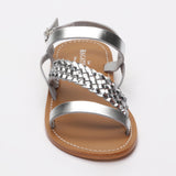 CHANDRABALI sandales en cuir