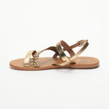 CHANDRABALI sandales en cuir