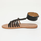 GUALJAINA sandales en cuir