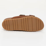 AISHANI sandales en cuir marron lézard