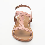 BURKE sandales en cuir pink