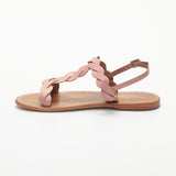 BURKE sandales en cuir pink