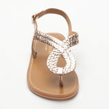 CHADRIMA sandales en cuir gold