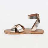 CHAITALEE sandales en cuir gold