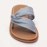 CHICORY sandales en cuir skyblue
