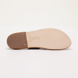 CHICORY sandales en cuir skyblue
