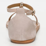 CLARK sandales en cuir lightbeige+gold