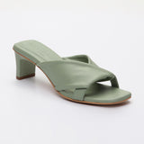 COAHOMA sandales en cuir lightgreen