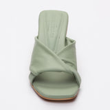 COAHOMA sandales en cuir lightgreen