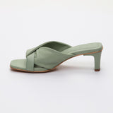 COAHOMA sandales en cuir lightgreen