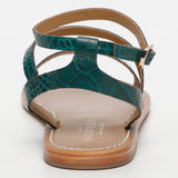 CONEY sandales en cuir greencroco