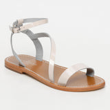 CONEY sandales en cuir lightpinkpatent
