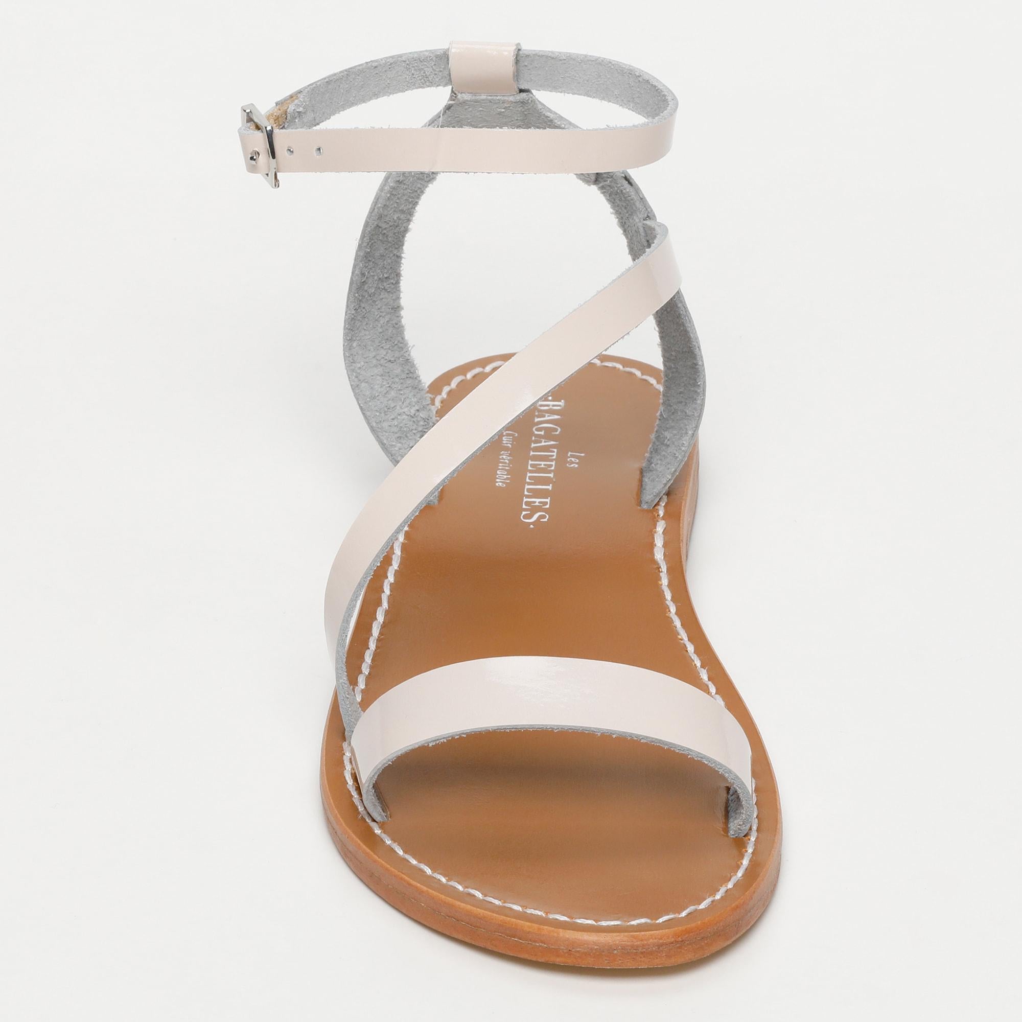 CONEY sandales en cuir lightpinkpatent