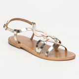 CORCOVADO sandales en cuir gold