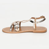 CORCOVADO sandales en cuir gold