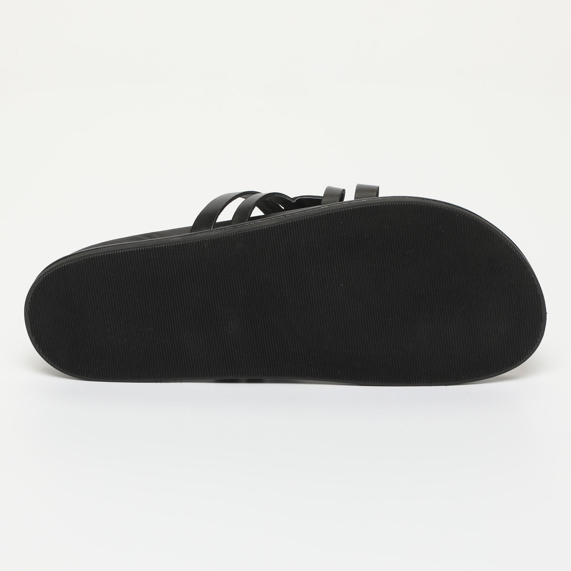 CREMA sandales en cuir black