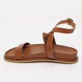 RUVONNE sandales en cuir camel