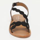 ESTOMBA sandales en cuir black