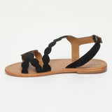 ESTOMBA sandales en cuir black