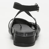 GELA sandales en cuir black