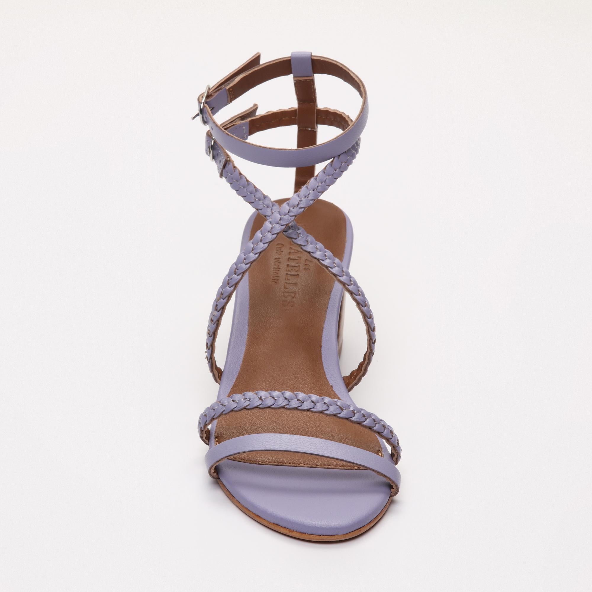GENTRY sandales en cuir lavender