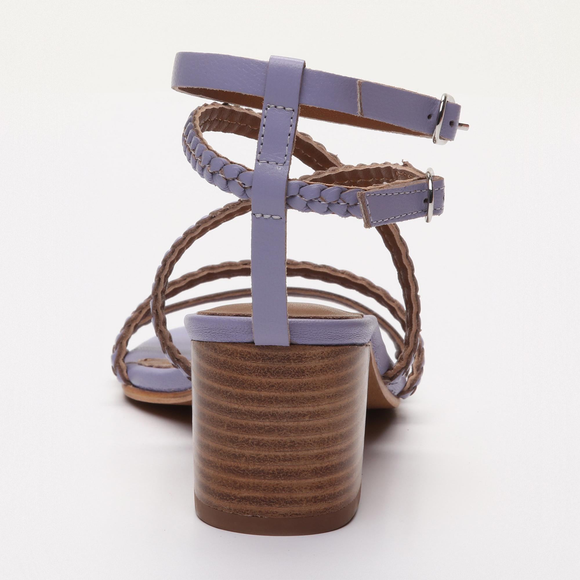GENTRY sandales en cuir lavender