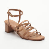 GRAYCEN sandales en cuir lighttan
