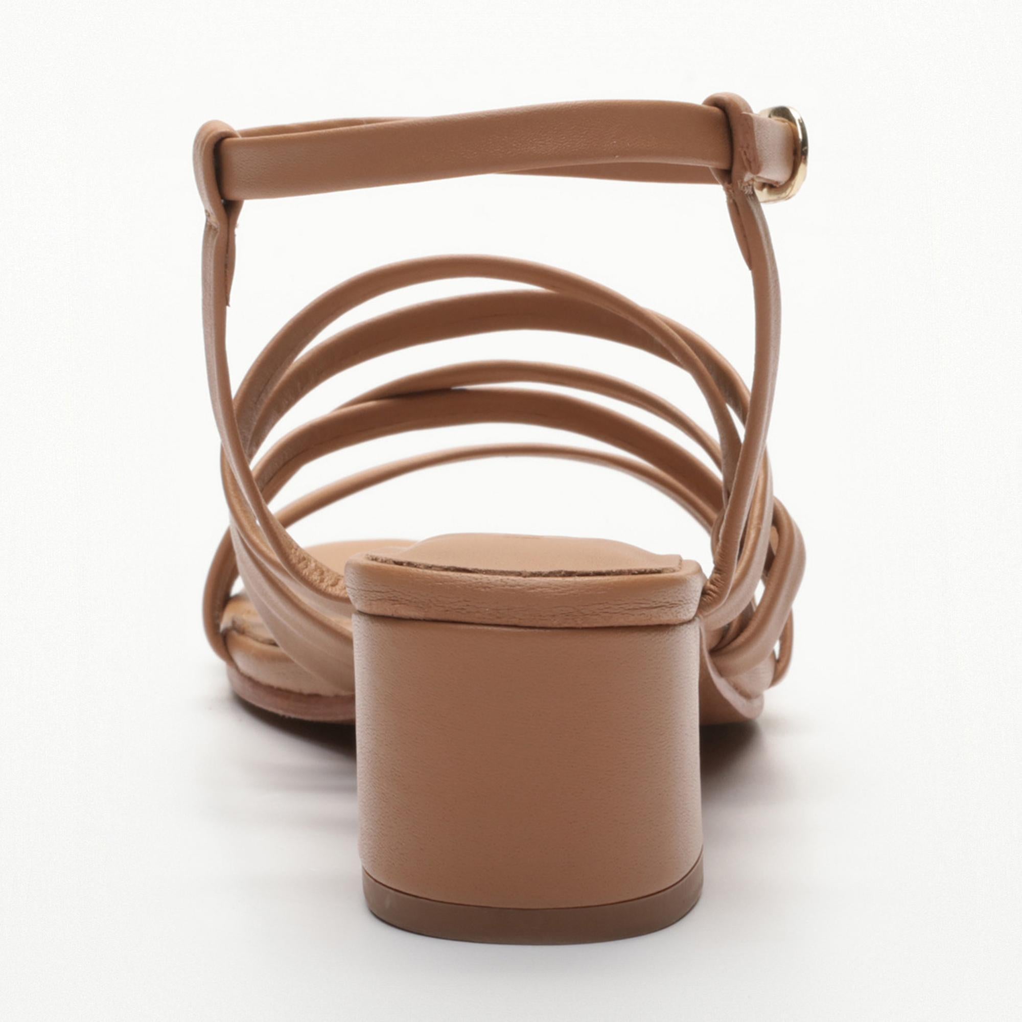 GRAYCEN sandales en cuir lighttan