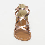 JACENIA sandales en cuir rosegold