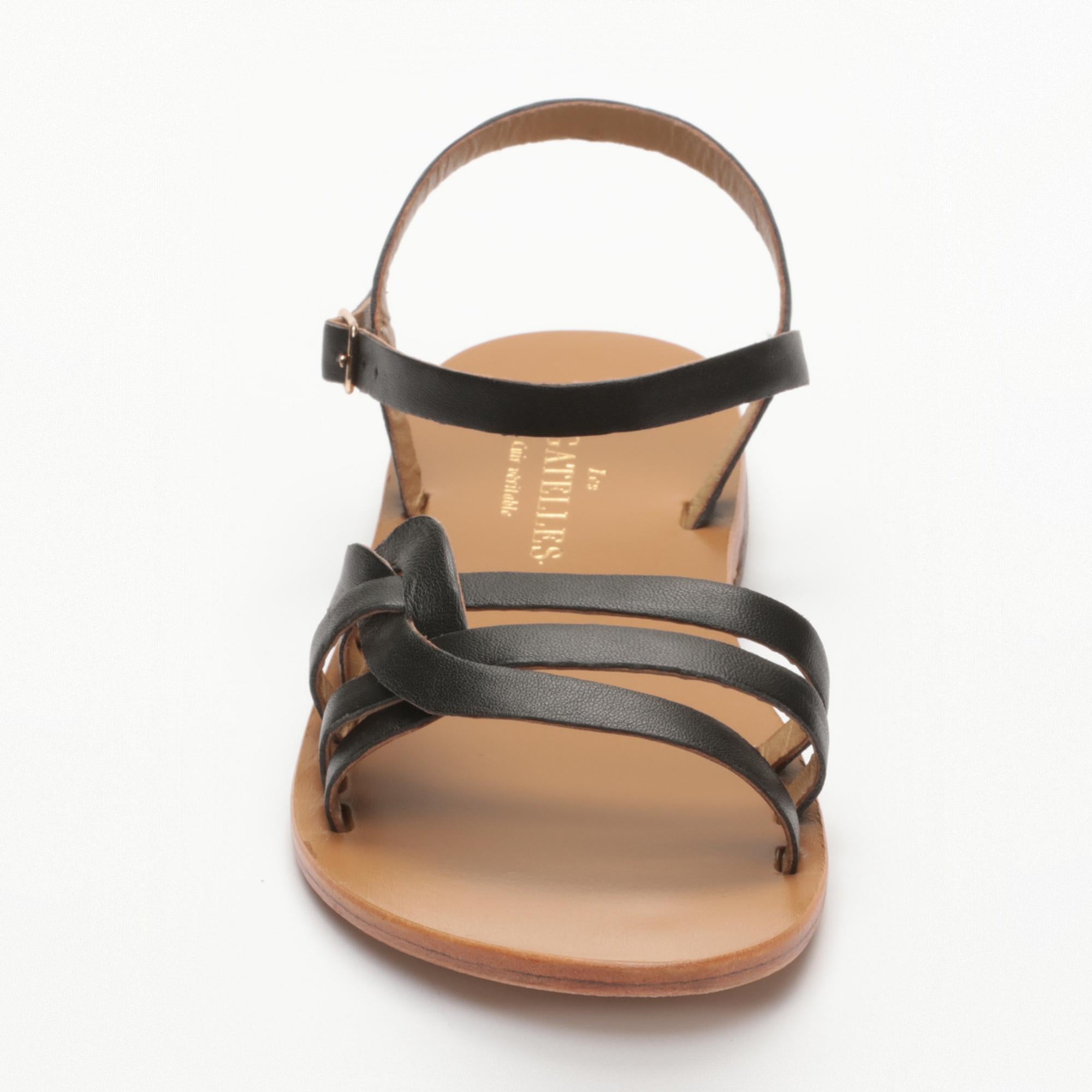 LYDIA sandales en cuir black