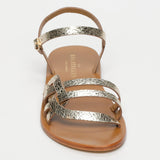 LYDIA sandales en cuir goldcrackle