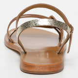 LYDIA sandales en cuir goldcrackle