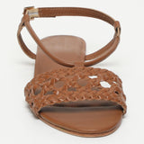 MEDANOS sandales en cuir camel